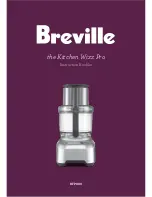 Breville BFP800 Instruction Booklet preview