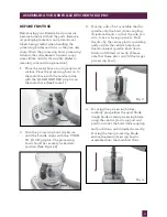 Preview for 11 page of Breville BFP800 Instruction Booklet