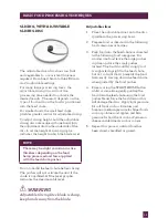 Preview for 25 page of Breville BFP800 Instruction Booklet