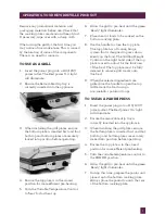 Предварительный просмотр 7 страницы Breville BGR420XL Instruction Booklet