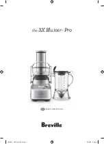 Preview for 19 page of Breville BJB815BSS1BCA1 Instruction Book