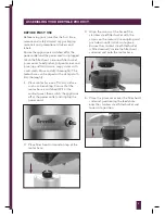 Preview for 9 page of Breville BJE410 Instruction Booklet