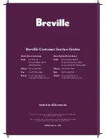 Preview for 27 page of Breville BJE410 Instruction Booklet