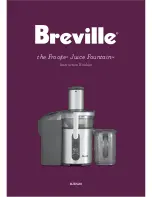 Breville BJE520 Instruction Booklet preview