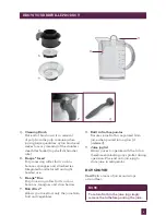 Preview for 9 page of Breville BJE520 Instruction Booklet