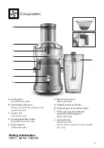 Preview for 5 page of Breville BJE530BSS1BCA1 Instruction Book