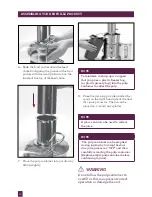 Preview for 13 page of Breville BJE820 Instruction Booklet