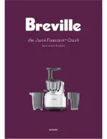 Предварительный просмотр 2 страницы Breville BJS600 Instruction Booklet