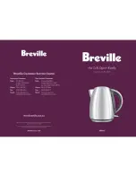 Breville BKE445 Instruction Booklet preview