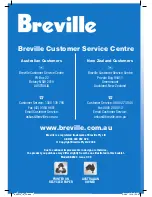 Предварительный просмотр 12 страницы Breville BKE520 Manual