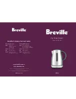 Breville BKE720 Instruction Booklet preview