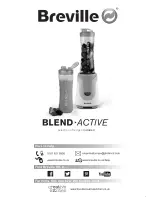 Preview for 1 page of Breville Blend Active Instruction Book