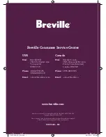 Предварительный просмотр 112 страницы Breville BMO734XL Instruction Booklet