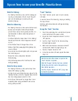 Preview for 9 page of Breville BOV400 Instructions For Use Manual