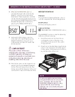 Preview for 41 page of Breville BOV650XLB Instruction Book