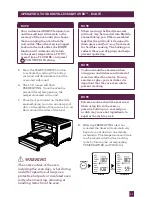 Preview for 33 page of Breville BOV800 Instruction Booklet