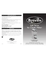 Предварительный просмотр 1 страницы Breville BP02 Instructions For Use Manual