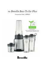 Breville BPB625 Instruction Book preview