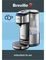 Предварительный просмотр 1 страницы Breville Brita Instructions For Use Manual