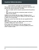 Preview for 2 page of Breville Brita Instructions For Use Manual