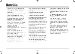 Preview for 4 page of Breville BRSMB2016 Instruction Booklet