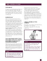 Preview for 21 page of Breville BSB530XL Instruction Booklet