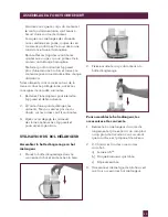 Preview for 59 page of Breville BSB530XL Instruction Booklet