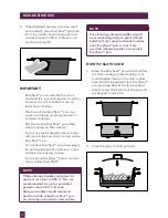 Preview for 12 page of Breville BSC500 Instruction Booklet