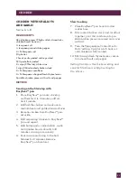 Предварительный просмотр 33 страницы Breville BSC500 Instruction Booklet