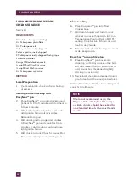 Предварительный просмотр 38 страницы Breville BSC500 Instruction Booklet