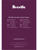 Предварительный просмотр 48 страницы Breville BSC500 Instruction Booklet