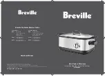 Breville BSC560XL Instruction Booklet предпросмотр