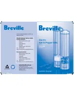 Breville BSP400 Instructions предпросмотр