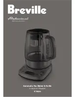 Breville BTM800 Instruction Booklet предпросмотр