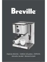 Breville Cafe Modena ESP6SXL Instruction Booklet предпросмотр