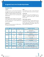 Preview for 11 page of Breville CBL6 Manual