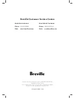 Preview for 12 page of Breville Cli-mate CLI-AH100 Instruction Book