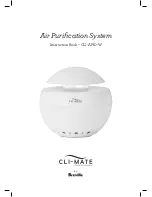 Предварительный просмотр 1 страницы Breville Cli-Mate CLI-AP10-W Instruction Book