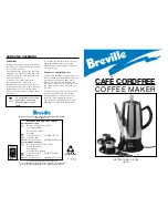 Preview for 1 page of Breville CMP12 Instructions For Use