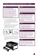 Preview for 42 page of Breville Compact Smart Oven BOV650 Instruction Booklet