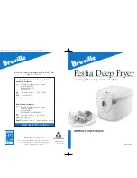 Preview for 1 page of Breville DFY25 Instructions For Use Manual