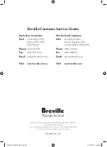 Preview for 28 page of Breville Diamond Wave LMO525 Instruction Book