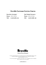 Preview for 16 page of Breville Easy Air LAP158 Instruction Book