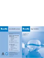 Breville EC40B Instructions For Use Manual preview