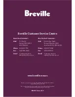 Breville Eggspert BEG100 Instruction Booklet preview