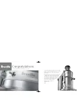 Preview for 3 page of Breville ELITE JUICE FOUNTAIN ELITE Manual