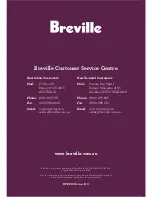 Breville Fast Slow Cooker BPR200 Instruction Booklet preview