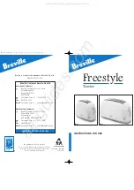 Предварительный просмотр 1 страницы Breville Freestyle BR320 Instructions For Use