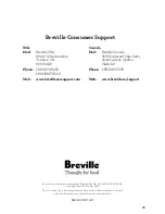 Preview for 35 page of Breville Fresh & Furious BBL620 Instruction Book