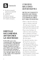 Preview for 36 page of Breville Fresh & Furious BBL620SIL Instruction Book